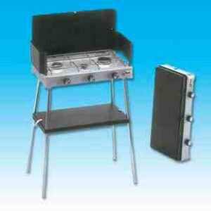 COCINA CAMPING CON PIES 3 FUEGOS