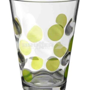 SET VASO BALOONS VERDE (2 PCS)