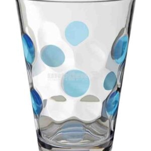 SET VASO BALOONS AZUL (2 PCS)