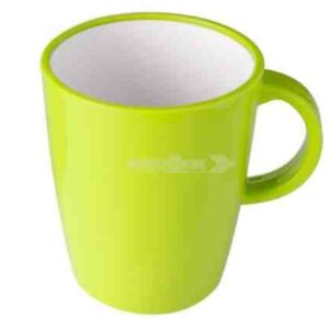 TAZA GRANDE MELAMINA MUG ABS GREEN